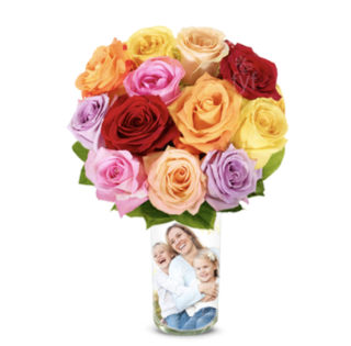 FromYouFlowers Rainbow Roses