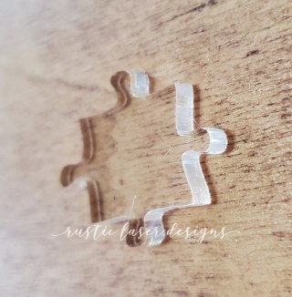 RusticLaserDesigns Clear Puzzle