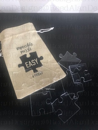 ReedAlanDesigns Impossible Clear Puzzle