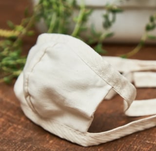 Avocado Green Mattress Organic Cotton Face Masks 4-Pack