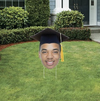 Custom Photo Graduation Yard Sign
