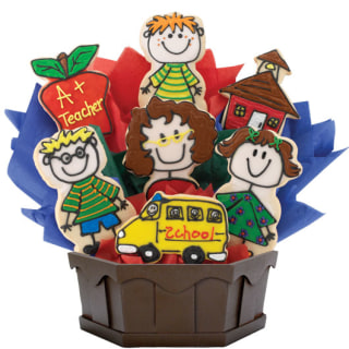 Kool School Kids Cookie Bouquet