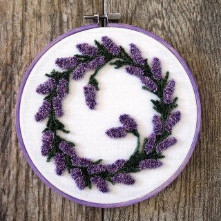 The Sweet Smell of Spring Punch Needle Kit