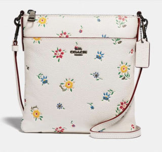 Coach Kitt Messenger Wildflower Print Crossbody