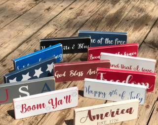 Memorial Day Patriotic Signs