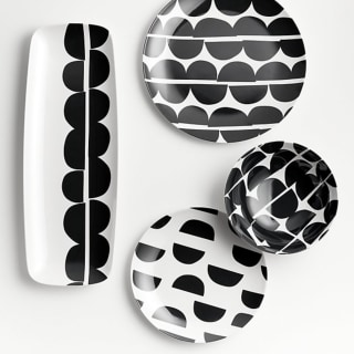 Crate and Barrel Metro Melamine Dinnerware