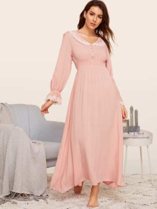 Shein Lace Trim Nightdress