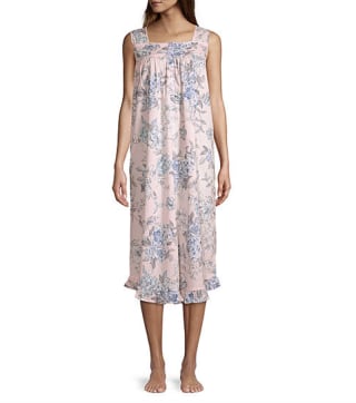 Adonna Poplin Sleeveless Nightgown