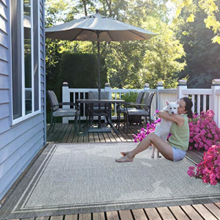 Gertmenian Tropical Modern Outdoor Rug