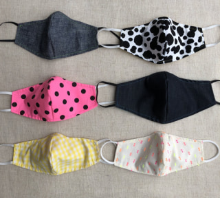 Abacaxi Cotton Face Mask with Filter Pocket