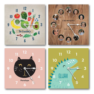 Custom Family Wall Clock