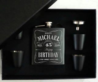 Etsy Personalized Flask