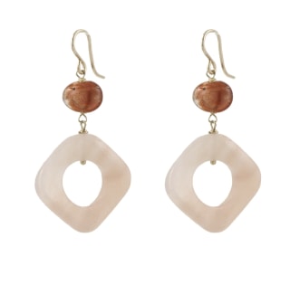 Peggy Li Peachy Sunshine Earrings
