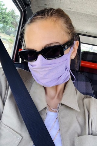 Urban Outfitters Solid Reusable Face Mask