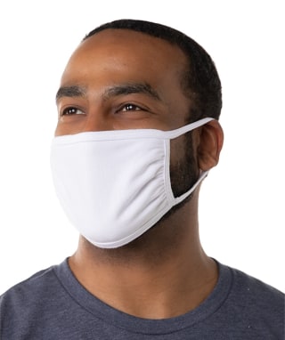 Custom Ink Triple-ply Cotton Face Mask (Pack of 10) 