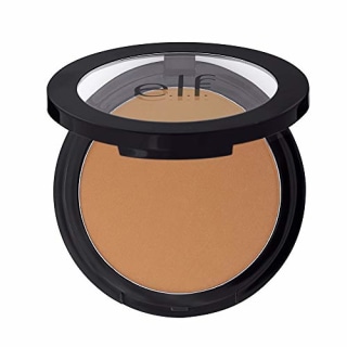 e.l.f. PrimerInfused Bronzer, LongWear Matte Finish, Forever Sun Kissed, 0.35 Ounce