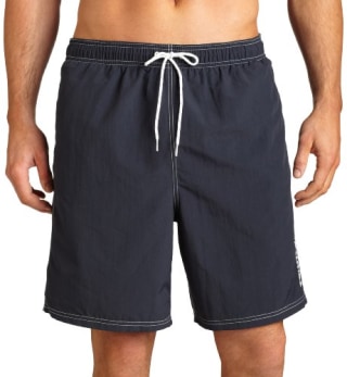 Nautica Men's Quick Dry Solid Swim Trunk