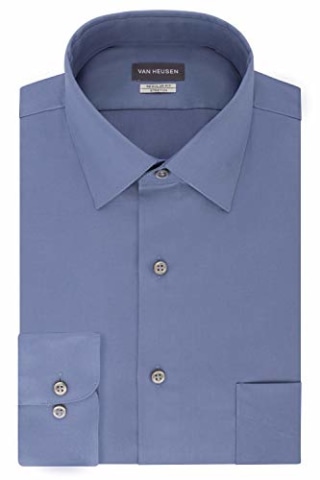 Van Heusen Stretch Solid Dress Shirt