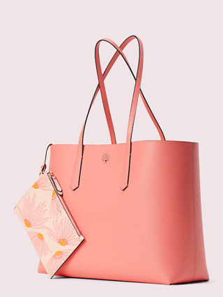 molly falling flower pop large tote