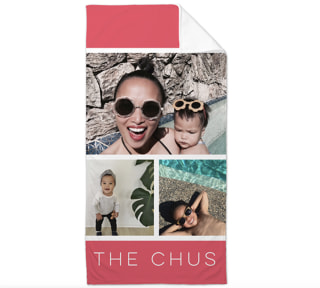 Shutterfly Border Collage Towel