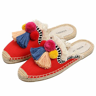 Tonivis Tassel Espadrille Mules