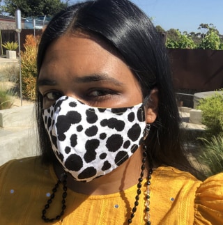 Abacaxi Fabric Face Mask