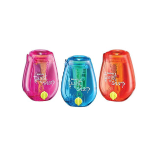 View product image 1 of 5, selected for Bostitch Twist-n-Sharp Manual Pencil Sharpener, Assorted Colors (PS1-ADJ)