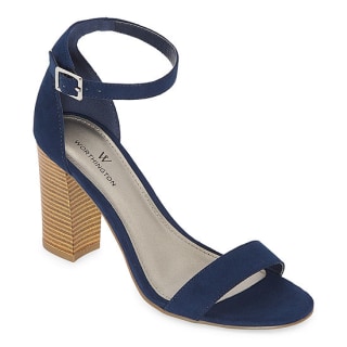 Worthington Womens Beckwith Heeled Sandals