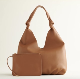 Elizabeth and James Knotted Soft Hobo Bag