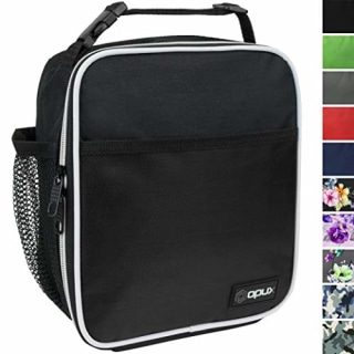 OPUX Premium Insulated Lunch Box | Soft Leakproof School Lunch Bag for Kids, Boys, Girls | Durable Reusable Work Lunch Pail Cooler for Adult Men, Women, Office Fits 6 Cans