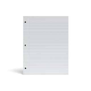 View product image 1 of 3, selected for TRU RED(TM) College Ruled Filler Paper, 8.5" x 11", White, 400 Sheets/Pack (TR27521)
