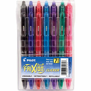 Pilot Frixion Fine Point Gel Pens