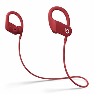 Powerbeats High-Performance Wireless Earphones - Apple H1 Headphone Chip, Class 1 Bluetooth, 15 Hours of Listening Time, Sweat Resistant Earbuds - Red (Latest Model)