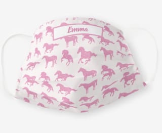 Zazzle Glitter Horse Mask