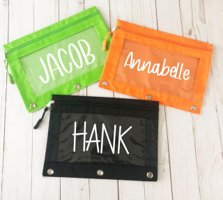 Personalised Pencil Case,Personalised Pencil Pouch,Gift For Kids,Gift For Teachers,Back To School Gift