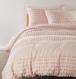 BP. Texture Dot Duvet Cover and Sham Set