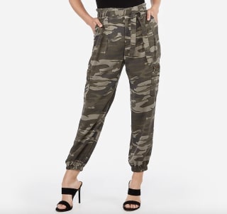Express High Waisted Cargo Joggers