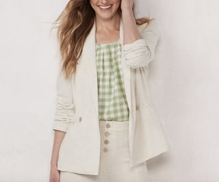 Lauren Conrad Double Breasted Blazer