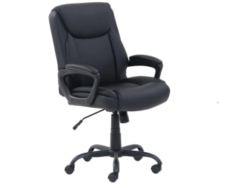 AmazonBasics Classic Puresoft Mid-Back Desk Chair