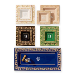 Mark &amp; Graham Greek Key Ceramic Catchall