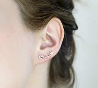 CaitlynMinimalist Personalized Earrings