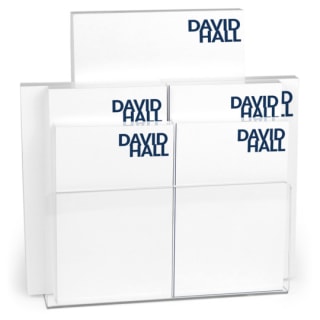 The Stationery Studio Bold Overlapping Text Notepad Collection