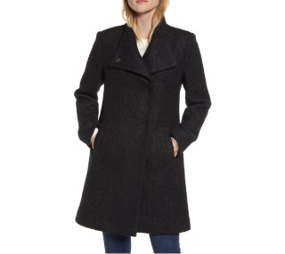 Kenneth Cole Wool Blend Coat