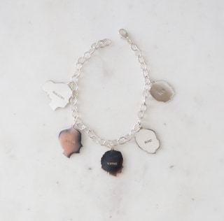 Le papier silhouette necklace sales