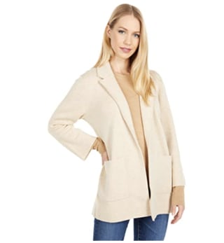 J.Crew Sophie Open-Front Sweater-Blazer