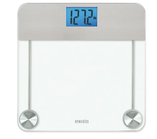 HoMedics® Stainless Steel/Glass Digital Bathroom Scale