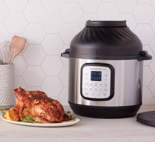 Instant Pot 8qt Duo Crisp Combo Electric Pressure Cooker Air Fryer
