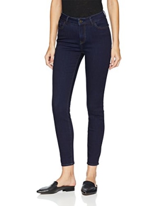 Madison Denim Women's Astor Mid Rise Skinny in Hyper Stretch-RINSE-26