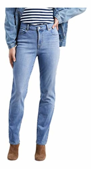 Levi's Women's Classic Straight Jeans, Slate Afternoon, 26 (US 2) R