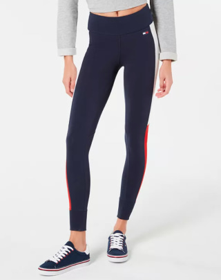 Tommy Hilfiger Sport Colorblocked Logo Leggings